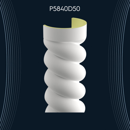 Poliüretan Burgulu Sütun P5840D50: Zarif ve Şık Tasarım Modelleri ile Dekorasyon Fikirleri