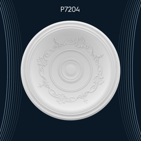 Poliüretan Kubbe P7204: Klasik Dekoratif Motifli Duvar Kubbe Fiyatları ve Dekorasyon Fikirleri ile Uygun Seçenekler