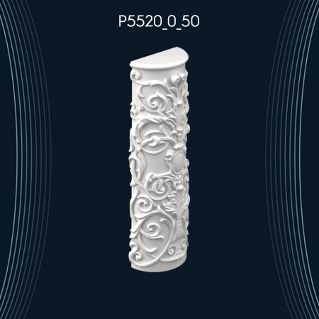 Poliüretan Desenli Sütun Ayağı P5520_0_50: İyon Sütun Başlığıyla Zarafetin Buluşması - Dekorasyon Fikirleri ve Modelleri