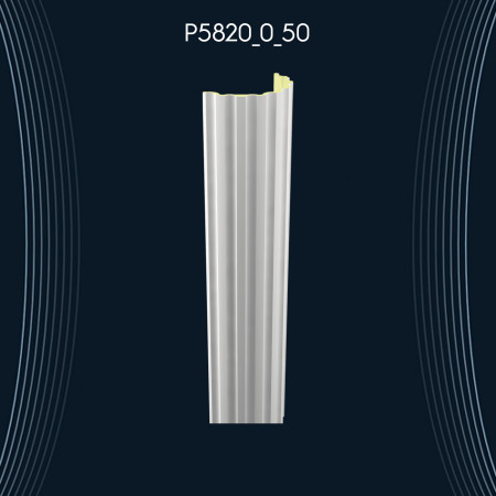 Poliüretan Yivli Sütun P5820_0_50: Osmanlı Dönemi Yivli Sütunlar İçin Dekorasyon Fikirleri ve Modelleri