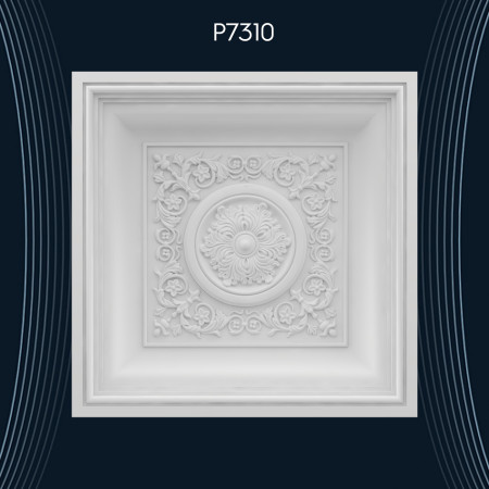 Poliüretan Kubbe P7310: Dekorasyon Fikirleri ve Modelleri ile Süsleme Duvar Kubbe Çeşitleri