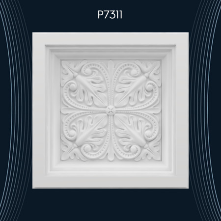 Poliüretan Kubbe P7311 Desenli Poliüretan Kubbe İmalatı | Dekorasyon Fikirleri ve Modelleri