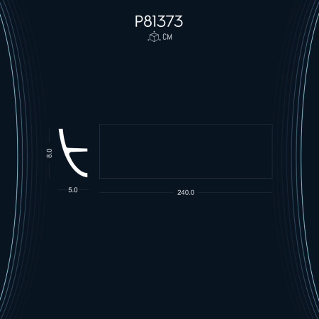 Poliüretan Gizli Işık P81373: Modern Duvar LED Gizli Işıkları ve Dekorasyon Fikirleri