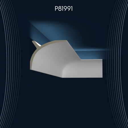 Poliüretan Gizli Işık P81991: Modern Yatak Odası İçin Dekoratif Duvar ve Tavan Aydınlatma Modelleri - Şık Tasarım ve Farklı Çeşitleri