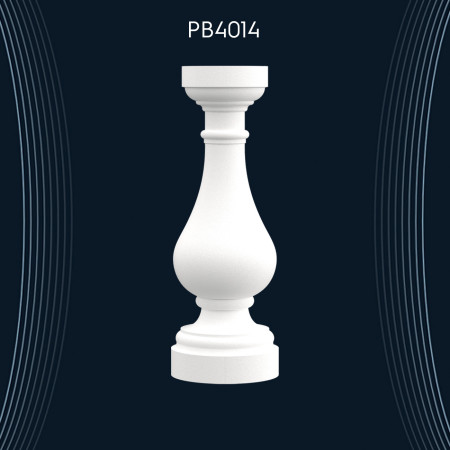 Poliüretan Badastrol PB4014 Sert Köpük Prekast Badastrol ve Küpeşte Antik Balkon Korkuluk Modelleri - Dekorasyon Fikirleri ve Tasarım Çeşitleri