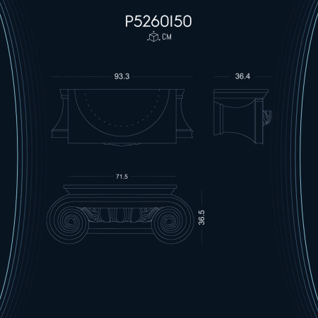 Poliüretan Sütun Başlık P5260I50: Dayanıklı Poliüretan Sütun Modelleri ve Dekorasyon Fikirleri