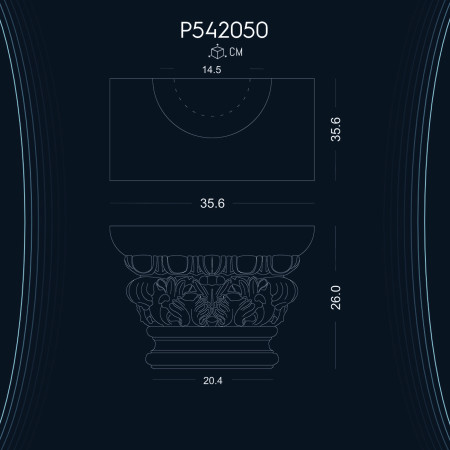 Poliüretan Sütun Başlık P542050: Dekorasyon Fikirleri ve Modelleri ile Sütunlar Hakkında Detaylı Bilgi ve Analiz