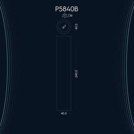 Poliüretan Düz Sütun P5840B: Estetik Söve Sütun Modelleri ve Dekorasyon Fikirleri