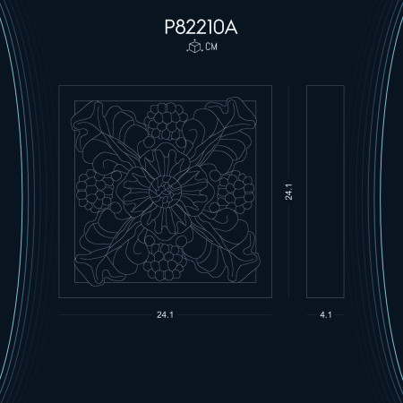 Poliüretan Süsleme P82210A: Pratik ve Estetik Duvar Süslemeleri ile Dekorasyon Fikirleri