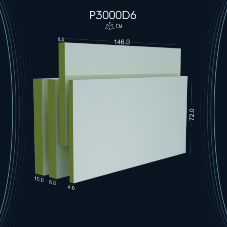 Poliüretan Panel P3000D6: Dekoratif Dış Cephe Kaplama Modelleri ve Tasarım Fikirleri