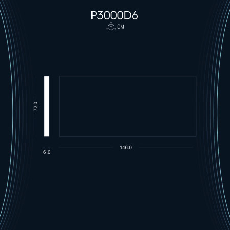 P3000D6 Poliüretan Panel Modelleri Poliüretan Düz Yüzeyli Dekoratif Duvar Paneli 720x1460 mm