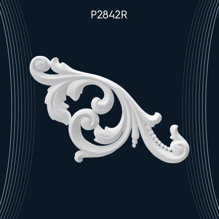 Poliüretan Taç P2842R: Dekoratif Motifli Duvar Tacı Modelleri ve Dekorasyon Fikirleri