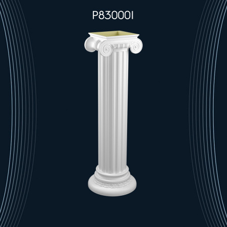Poliüretan Kısa Roman Sütun Modelleri: P83000I Söve Sütun ve Dekoratif Dor İyon Korint Sütun Başlıkları ile Şık Dekorasyon Fikirleri