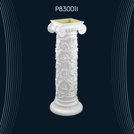 Poliüretan Kısa Roman Sütun P83001I: Dekoratif Modelleri ve Çeşitleri ile Şık Tasarım Fikirleri