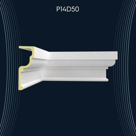 P14D50 Poliüretan Dekorasyon Duvar Dış Cephe Dekoratif Desenli poliüretan pencere kenarı söve modelleri