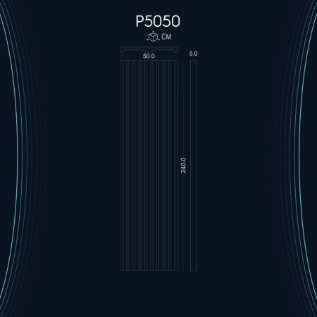 P5050 Poliüretan Dekor pilaster sütunlar ürünlerimiz strafor köpük değildir