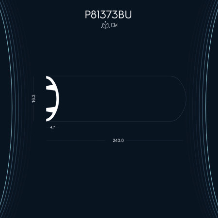 P81373BU Dış Cephe Dekoratif pencere kenarı söve modelleri