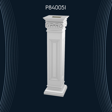 P84005I Bizans Roma Yunan poliüretan Kısa Roman Sütun Sehpa başlığı Dekoratif Dor İyon Korint Sütun ve Başlığı