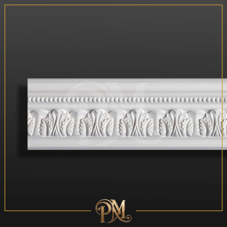 P81071 Poliüretan Desenli Kartonpiyer Modelleri Poliüretan 11x9 cm Klasik Motifi Desenli Kartonpiyer Modeli