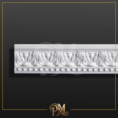 P82069 Poliüretan Desenli Kartonpiyer Modelleri Poliüretan Desenli Tavan Kartonpiyer Modeli 3x11 cm