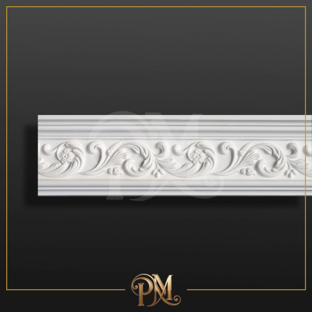 P81147 Poliüretan Desenli Kartonpiyer Modelleri Poliüretan 16 cm Motifli Desenli Kartonpiyer
