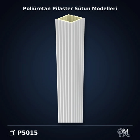D5015 Yivli Pilaster Sütun