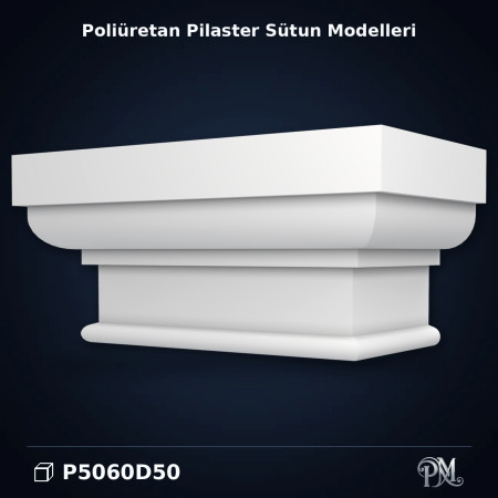 D5060D50 Pilaster Sütun Başlık