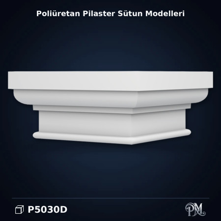 Poliüretan dekorasyon ürünü 42x42x19 cm Pilaster Sütun