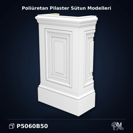 D5060B50 Pilaster Sütun Alt Kaide