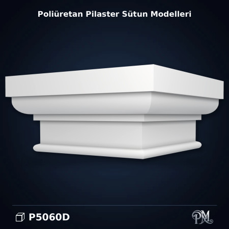 84x84x38 cm Pilaster Sütun Poliüretan dekorasyon malzemesi