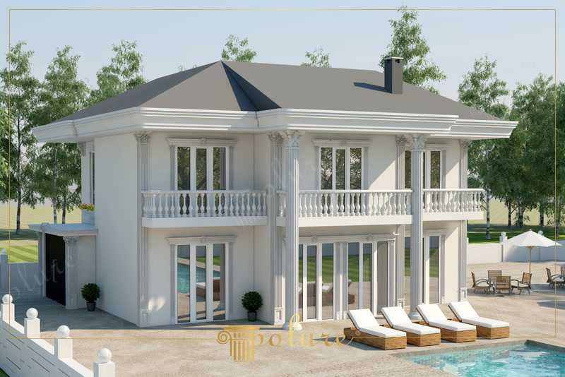 <p>

    <h1>Lüks Klasik Villa Dış Cephe Tasarımları</h1>
    <p>Lüks klasik villa dış cephe tasarımları, zarif ve estetik görünümü ile dikkat çeker. 