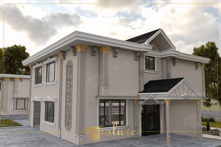 Klasik Dış Cephe Süslemeleri ile Poliüretan El İşçiliği: Klasik Villa Dekorasyon Modelleri ve Tasarım Fikirleri <p>
<h1>Poliüretan El İşçiliğiyle İşlenen Klasik Dış Cephe Süslemeleri</h1>
<p>Klasik dış cephe süslemeleri, estetik ve zarafeti bir araya getirerek binaların dış görünümünü zenginleştiren önemli unsurlardır. Poliüretan malzeme kullanılarak yapılan el işçiliği, hem dayanıklılığı hem de hafifliği ile dikkat çeker. Bu tür süslemeler, geleneksel mimarinin izlerini taşırken, modern yaşam alanlarına da şıklık katmaktadır.</p>
<h2>Dış Klasik Villa Dekorasyon Modelleri</h2>
<p>Dış klasik villa dekorasyonu, mimari detayların ön planda olduğu bir anlayışla şekillenir. Poliüretan süslemeler, bu tarz villaların dış cephelerinde sıkça tercih edilmektedir. Çeşitli desen ve motiflerle zenginleştirilen bu süslemeler, villanın karakterini belirlerken, estetik bir görünüm sunar.</p>
<h2>Tasarım ve Örnekleri</h2>
<p>Poliüretan el işçiliğiyle yapılan klasik dış cephe süslemeleri, farklı tasarım örnekleri ile karşımıza çıkmaktadır. Aşağıda bu süslemelerin bazı örneklerini bulabilirsiniz:</p>
<ul>
<li><strong>Klasik Sütunlar:</strong> Villa girişlerinde veya teraslarda kullanılan klasik sütunlar, dış cepheye zarafet katar.</li>
<li><strong>Frizler:</strong> Pencerelerin üst kısımlarında veya duvarların birleşim yerlerinde yer alan frizler, detaylarla süslenerek dikkat çekici bir görünüm sağlar.</li>
<li><strong>Başlıklar:</strong> Kapı ve pencere başlıkları, klasik mimarinin vazgeçilmez unsurlarındandır. Poliüretan malzeme ile yapılan başlıklar, uzun ömürlü ve şık bir alternatif sunar.</li>
<li><strong>Çiçek Motifleri:</strong> Dış cephe süslemelerinde kullanılan çiçek motifleri, doğayı yansıtan estetik bir dokunuş sağlar.</li>
</ul>
<h2>Dekorasyon Fikirleri</h2>
<p>Klasik dış cephe süslemeleri ile evinizin dış görünümünü zenginleştirmek için birkaç dekorasyon fikri:</p>
<ul>
<li>Villanızın giriş kısmında büyük bir klasik sütun kullanarak etkileyici bir karşılama alanı oluşturabilirsiniz.</li>
<li>Pencere ve kapı başlıklarını farklı çiçek motifleri ile süsleyerek, dış cepheye hareket katabilirsiniz.</li>
<li>Duvarda yer alan frizleri farklı renklerde boyayarak, dış cepheye canlılık kazandırabilirsiniz.</li>
<li>Bahçe ile cephe arasında geçişi sağlayacak klasik bir teras tasarımı yaparak, hem estetik hem de fonksiyonel bir alan yaratabilirsiniz.</li>
</ul>
<p>Sonuç olarak, poliüretan el işçiliğiyle işlenen klasik dış cephe süslemeleri, hem estetik hem de işlevsel açıdan önemli bir yere sahiptir. Klasik villa dekorasyon modelleri ile birleştiğinde, zarif ve şık yaşam alanları yaratmak mümkündür.</p>
</p><br><hr></hr>