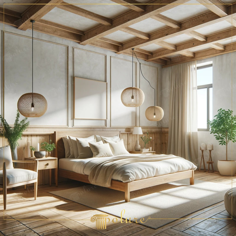 <p>

    <h1>Modern Rustik Yatak Odası Tasarımı</h1>
    <p>Modern rustik yatak odası tasarımı, doğanın sıcaklığını ve zarafetini evinize taşırken, ay
