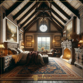 Rustik Klasik Yatak Odası Tasarımları: Poliüretan Kirişlerle Şıklığın ve Konforun Buluşması - Dekorasyon Fikirleri ve Örnekleri 

    Poliüretan Klasik ve Konforun Ahengi
    Rustik yatak odası tasarımı, sıcak ve davetkar bir atmosfer yaratmak için mükemme