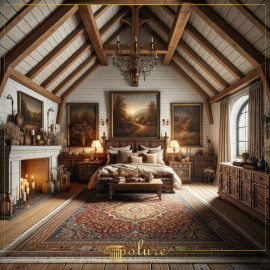 Poliüretan Kirişlerle Modern Rustik Yatak Odası Tasarımı: Şık ve Fonksiyonel Dekorasyon Fikirleri 

    
        Poliüretan Klasik Rustik Evin Modern Yorumu
        Poliüretan, iç mekan dekorasyonunda kullanılan oldukça