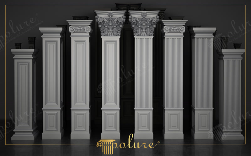Yivli Pilaster Kapı ve pencerelerinizi vurgulayan dikey yivli yassı sütun tasarımları. Poliüretan modelleri ile mekanlarınıza dayanıklı ve hafif klasik dok
