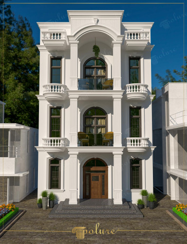 Neoklasik Dış Cephe Dekorasyonu Poliüretan Korint Sütun Başlığı Söve ve Saçak Silmesi Kullanımı Neoklasik mimari klasik ve modern unsurların birleşimiyle ortaya çıkan estetik ve zarafetin ön planda olduğu bir tasarım anlayışıdır Bu stilin en önemli dış cephe dekorasyon öğeleri arasında poliüretan Korint sütun başlıkları söve ve saçak silmeleri bulunur Hafif dayanıklı ve estetik açıdan göz alıcı olan poliüretan malzemeler yapıların dış cephesine hem klasik hem de uzun ömürlü bir görünüm kazandırır