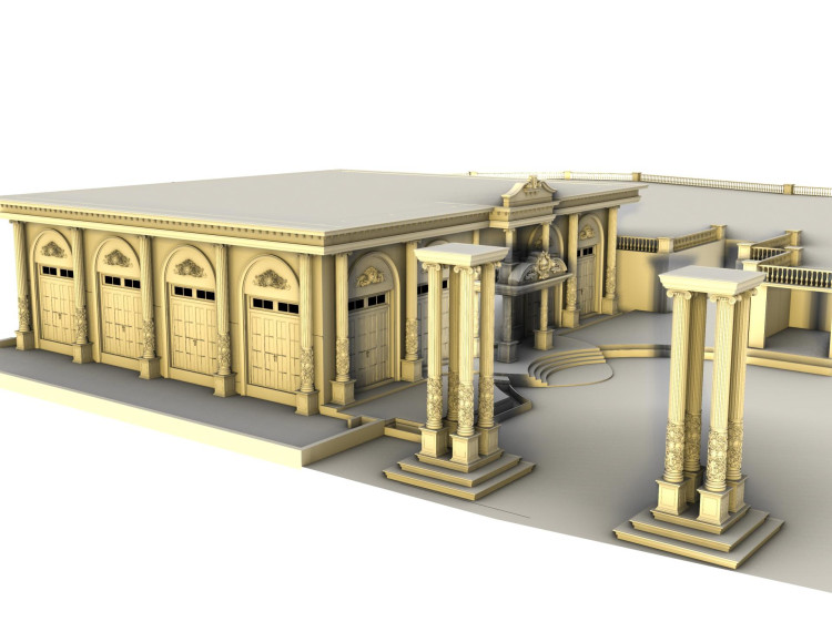 Tokat Gürme düğün salonu dıs cephe dekorasyonu Tokat Gürme Düğün Salonu projesinde salonun mimari tasarımını 3D olarak modelledik yüksek kaliteli render görsellerini hazırladık ve projede kullanılan tüm poliüretan dekoratif ürünleri kendi tesislerimizde ürettik Tasarım ve üretim sürecini uçtan uca yöneterek estetik dayanıklı ve özel ölçülere uygun çözümler sunduk