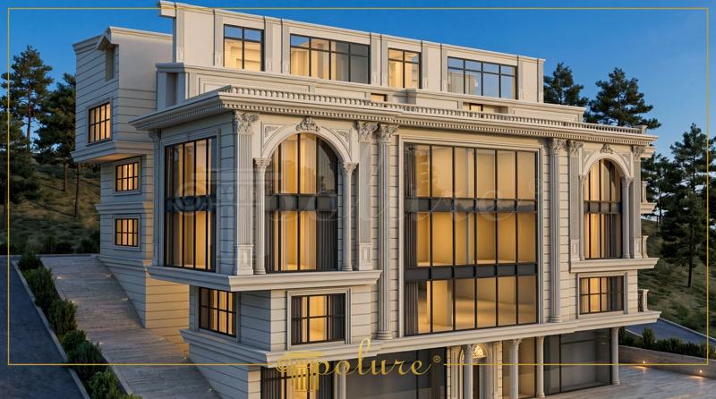 Neo-Klasik Dış Cephe Söve ve Pilaster Sütun Modelleri