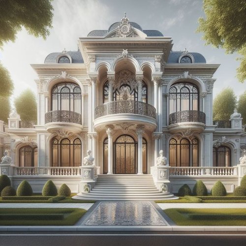 Neo Klasik Dış cephe dekor - Neo Klasik Dış dekora... a