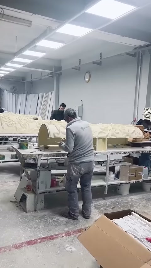 Poliüretan 60 cm Sütun Ayağı Modellerinin İmalatı