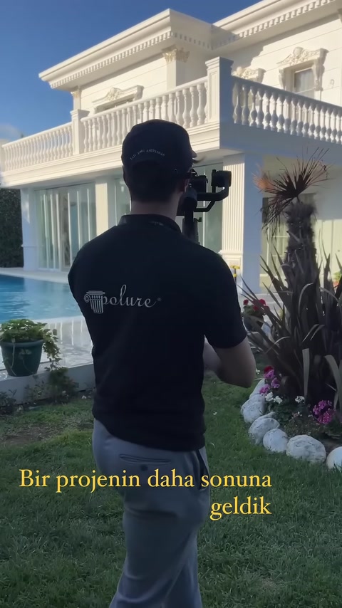 3D Mimari Çizimle Poliüretan Villa Dış Cephe Tasarımı