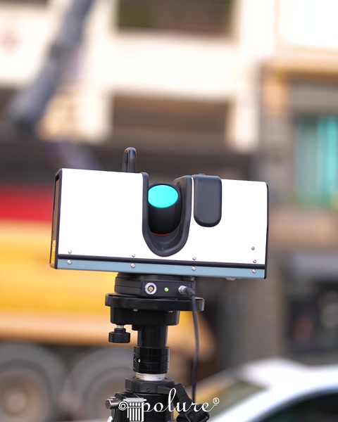 Hassas lazer tarayıcı cihazla mekan röleve ölçümü yapılıyor