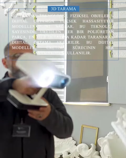3D Tarama ile Mimari Tasarımlarda Yüksek Hassasiyet — 0:28