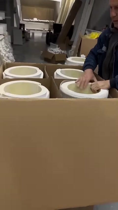 Poliüretan Söve, Sütun ve Kartonpiyer Üretimi ve Paketleme