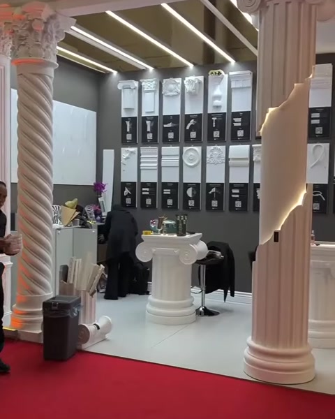 Polure Poliüretan Dekoratif Ürünleri ile Fuar Standımıza Yoğun İlgi — 0:09