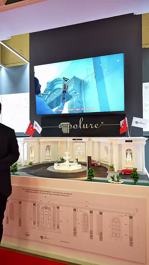 Poliüretan Söve ve Sütun Modelleriyle Fuar Standı Tasarımı