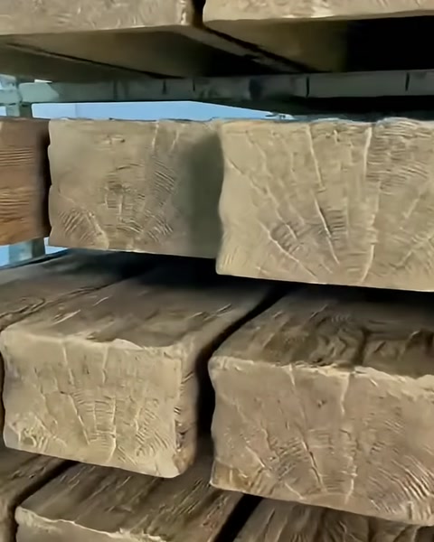Ahşap Taklidi Poliüretan Kiriş ve Tavan Mertekleri – Kütük Görünümlü Modeller — 0:04
