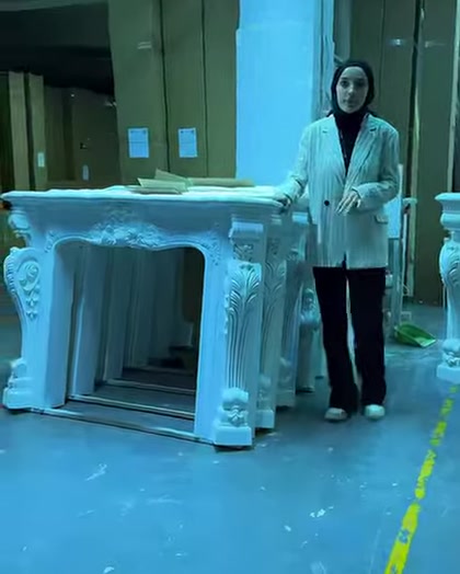 Poliüretan Dekoratif Hazır Şömine Modelleri ve Tasarım Seçenekleri
