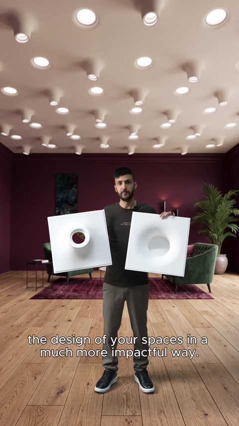 Amorf Armatür ve Gizli Işıklarla Mekanlara Son Dokunuş